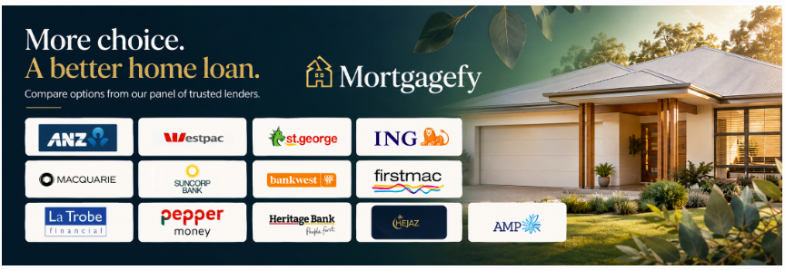 More choice, a better home loan: Mortgagefy's panel of trusted lenders including ANZ, Westpac, La Trobe and Pepper Money